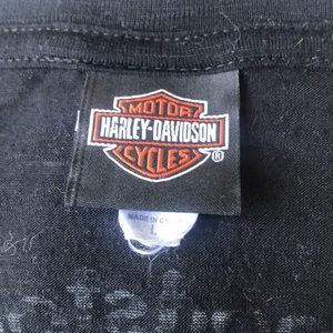 crop harley davidson t shirt